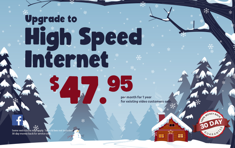 Upgrade to High Speed Internet