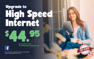Upgrade to High Speed Internet