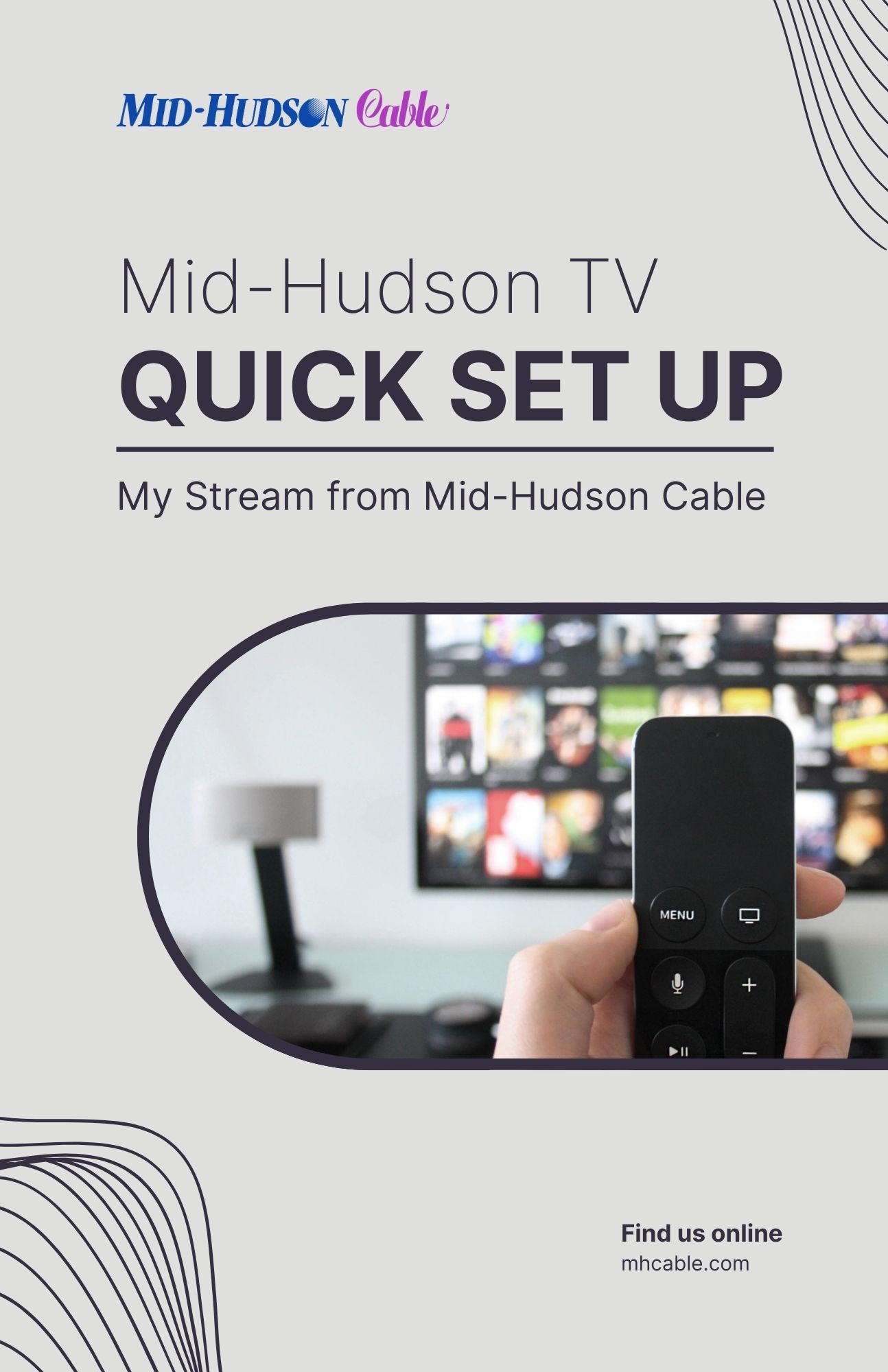 Mid-Hudson TV - Quick Setup Guide